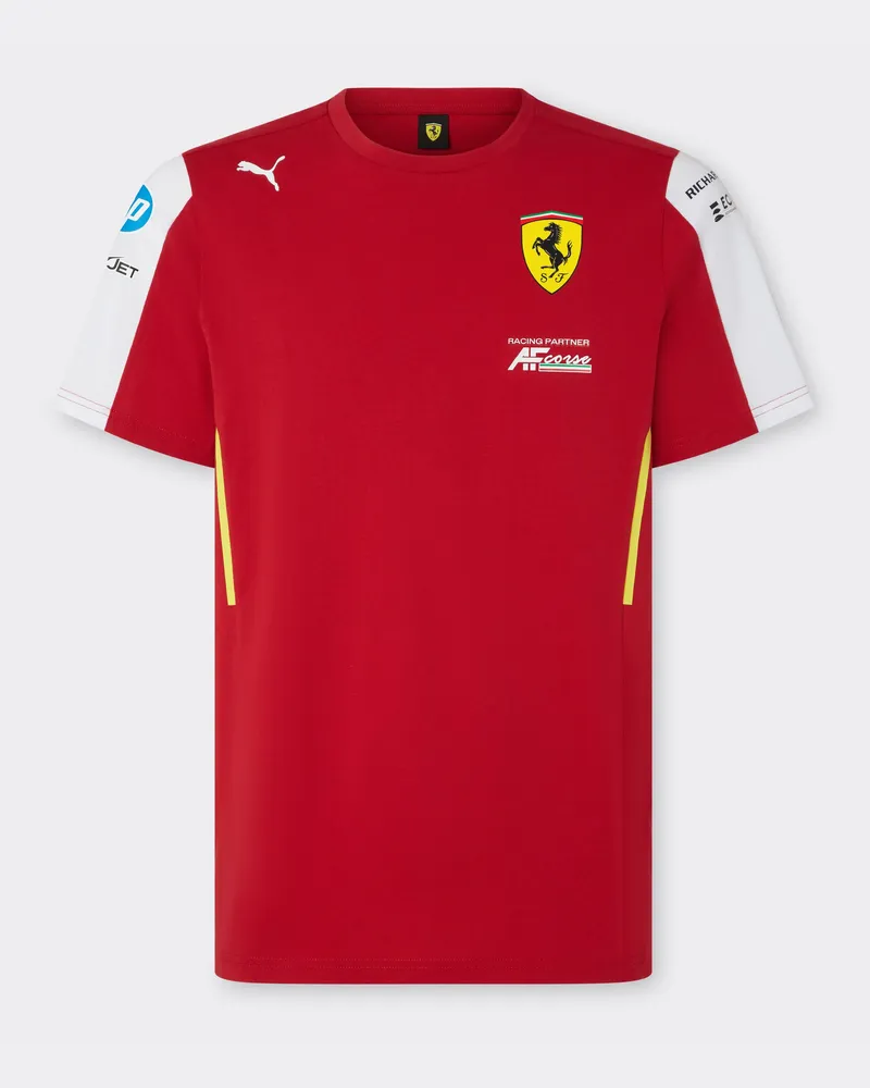 Ferrari Ferrari Hypercar Replica 2025t-shirt - Male T-shirts Rot Rot