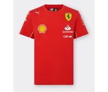 Scuderia Ferrari Team 2024 Replica T-shirt Junior -  Replica Scuderia Ferrari Rosso Corsa