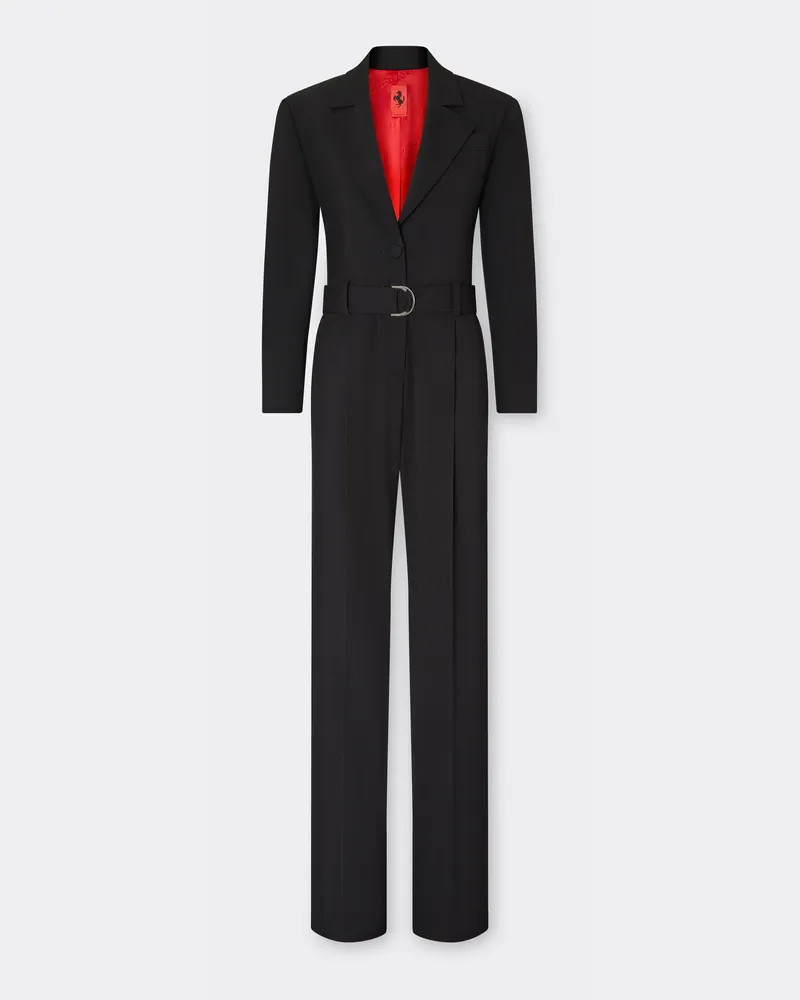 Ferrari Ferrari Komfort Wollanzug - Female Overalls Schwarz Schwarz