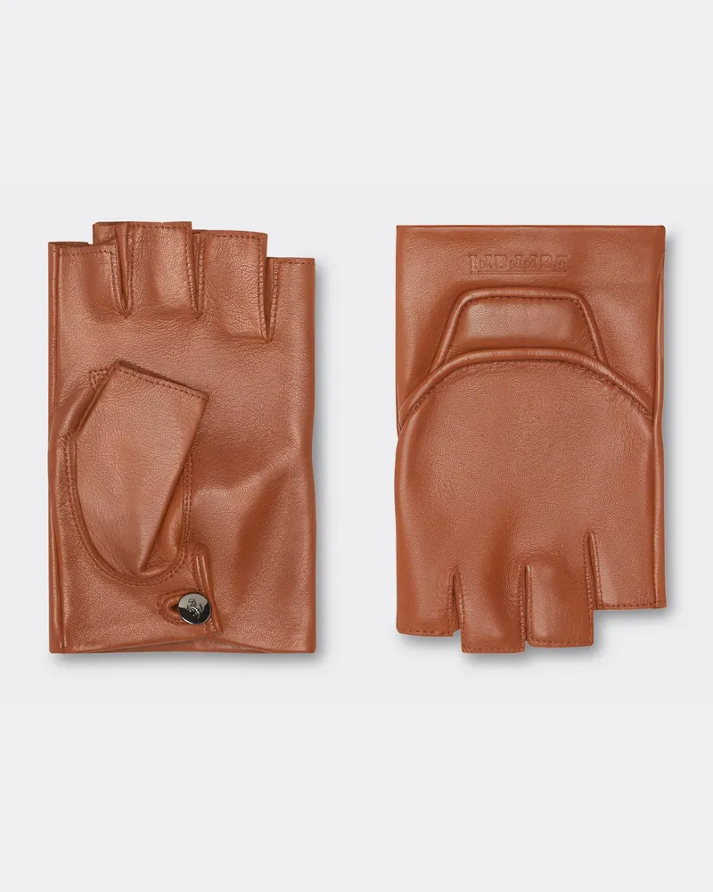 Ferrari Fingerlose Handschuhe Aus Nappaleder -  Handschuhe Lederfarben Lederfarben