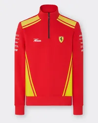 Ferrari Ferrari Hypercar Sweatjacke Mit Reißverschluss - Sonderedition 2024 - Male Pullover Rot Rot