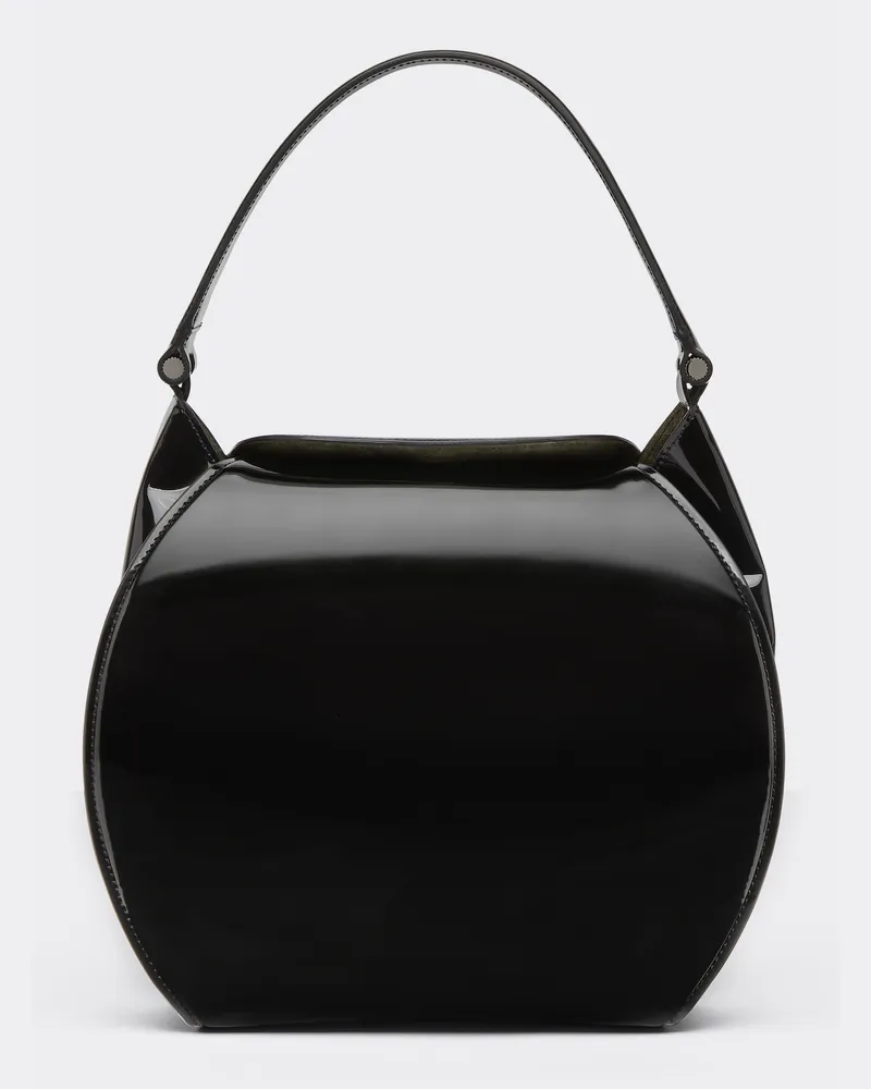Ferrari La Ferrari Dino Hobo Bag - Female Handtaschen Schwarz Schwarz