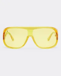 Ferrari Ferrari Sonnenbrille Aus Gelbem Transparentem Acetat Mit Gelben Gläsern -  Sonnenbrillen Gelb Gelb