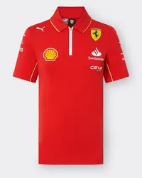 Ferrari Scuderia Ferrari Team 2024 Replica Poloshirt - Female Poloshirts Rosso Corsa Rosso