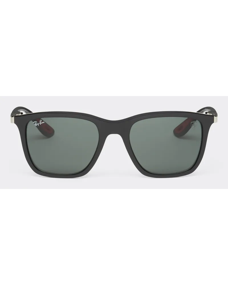 Ferrari Ray-ban Für Scuderia Ferrari Sonnenbrille 0rb4433m In Schwarz Mit Dunkelgrünen Gläsern -  Sonnenbrillen Schwarz Schwarz