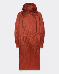 Ferrari Parka Aus Crinkle-satin - Male Jacken & Outerwear Rust Rust