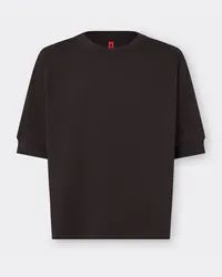 Ferrari Jersey Aus Viskosemischung - Male T-shirts Dunkelbraun Dunkelbraun