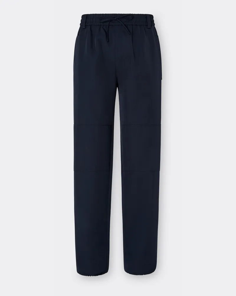 Ferrari Cargohose Aus Rezykliertem Baumwollköper - Male Hosen Navy Navy