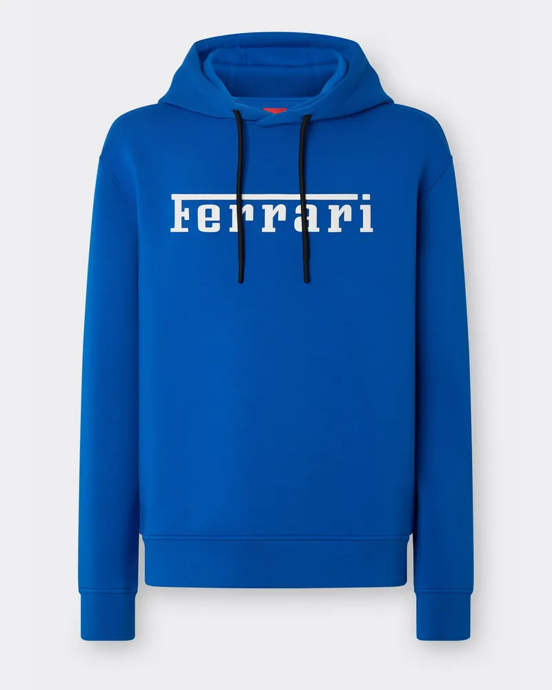Ferrari Scuba-sweatshirt Mit Ferrari-logo -  Pullover & Strickwaren Kleinblau Kleinblau