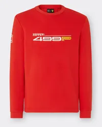 Ferrari Ferrari Hypercar 499p Sweatshirt - Male Pullover Rot Rot