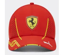 Scuderia Ferrari Team 2024 Sainz Replica Baseballkappe -  Cap Rosso Corsa
