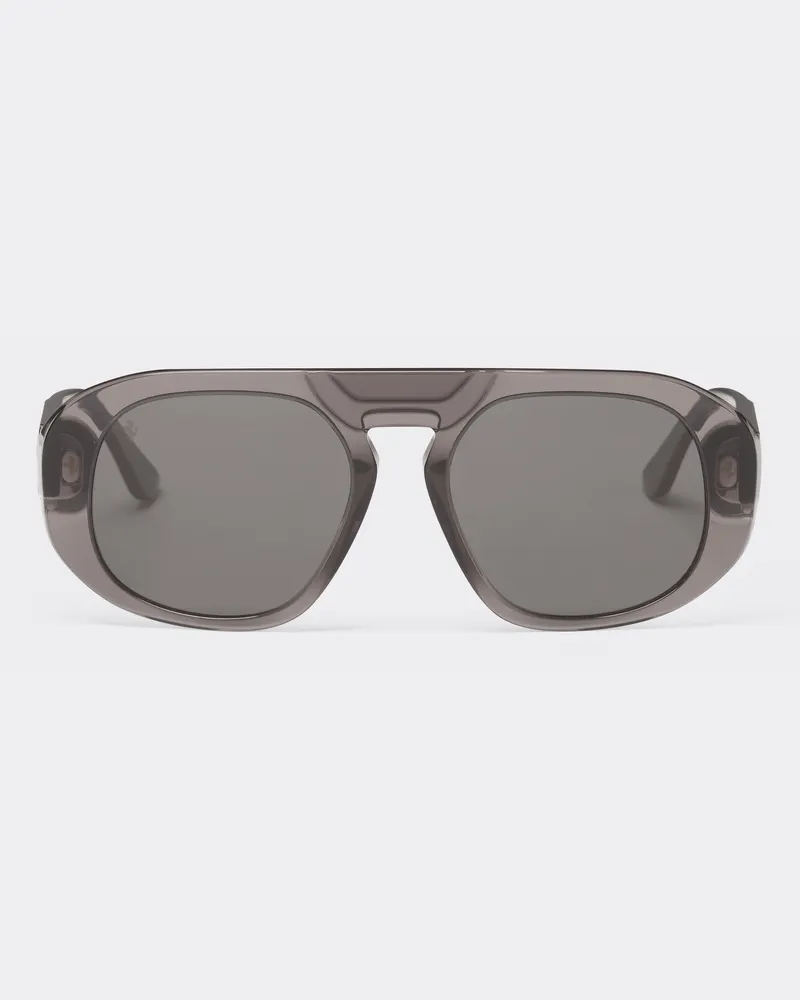 Ferrari Sonnenbrille Ferrari Aus Schwarzem Acetat Mit Schwarzen Polarisierten Gläsern -  Ferrari Collection Schwarz Schwarz