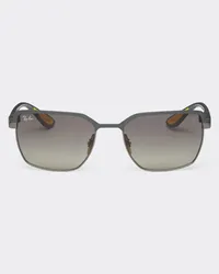 Ferrari Ray-ban Für Scuderia Ferrari Sonnenbrille 0rb3743m Aus Grauem Und Metallgrauem Metall Mit Grauen Gläsern Mit Farbverlauf -  Sonnenbrillen Ingrid Ingrid