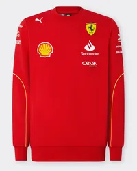 Ferrari Scuderia Ferrari Team 2024 Replica Sweatshirt - Male Pullover Rosso Corsa Rosso