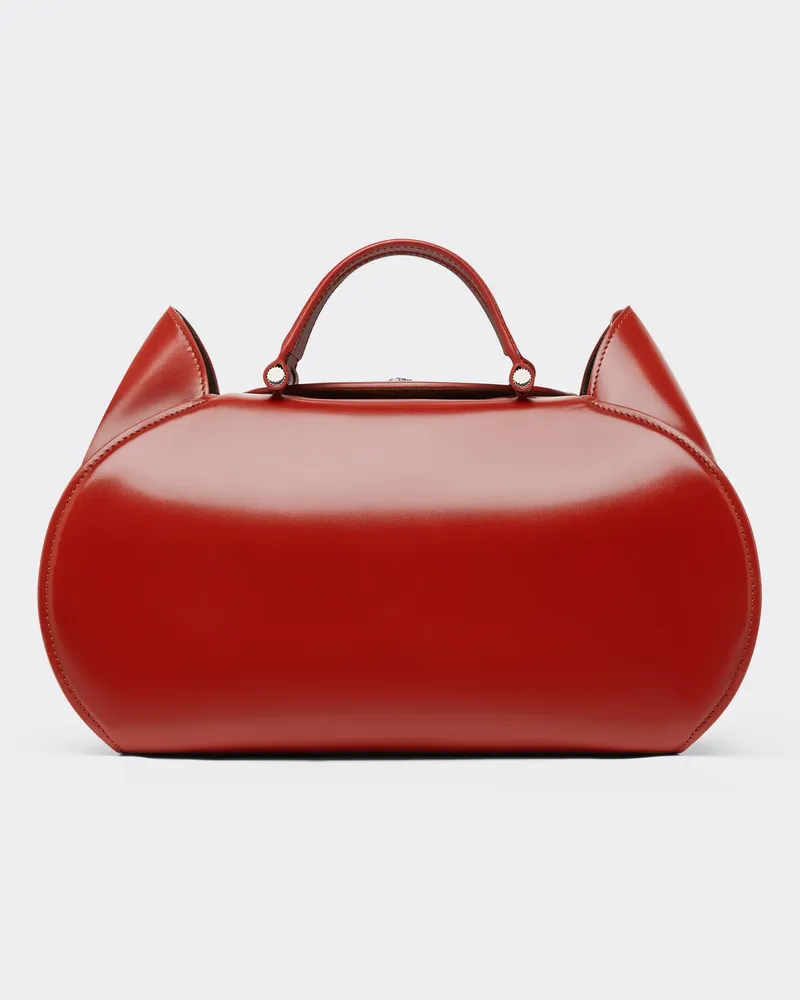 Ferrari La Ferrari Dino Bowling Bag S - Female Handtaschen Rot Maison Rot