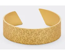 Fester Armreif Mit „cavallino Rampante“-motiv -  Armbänder Gold