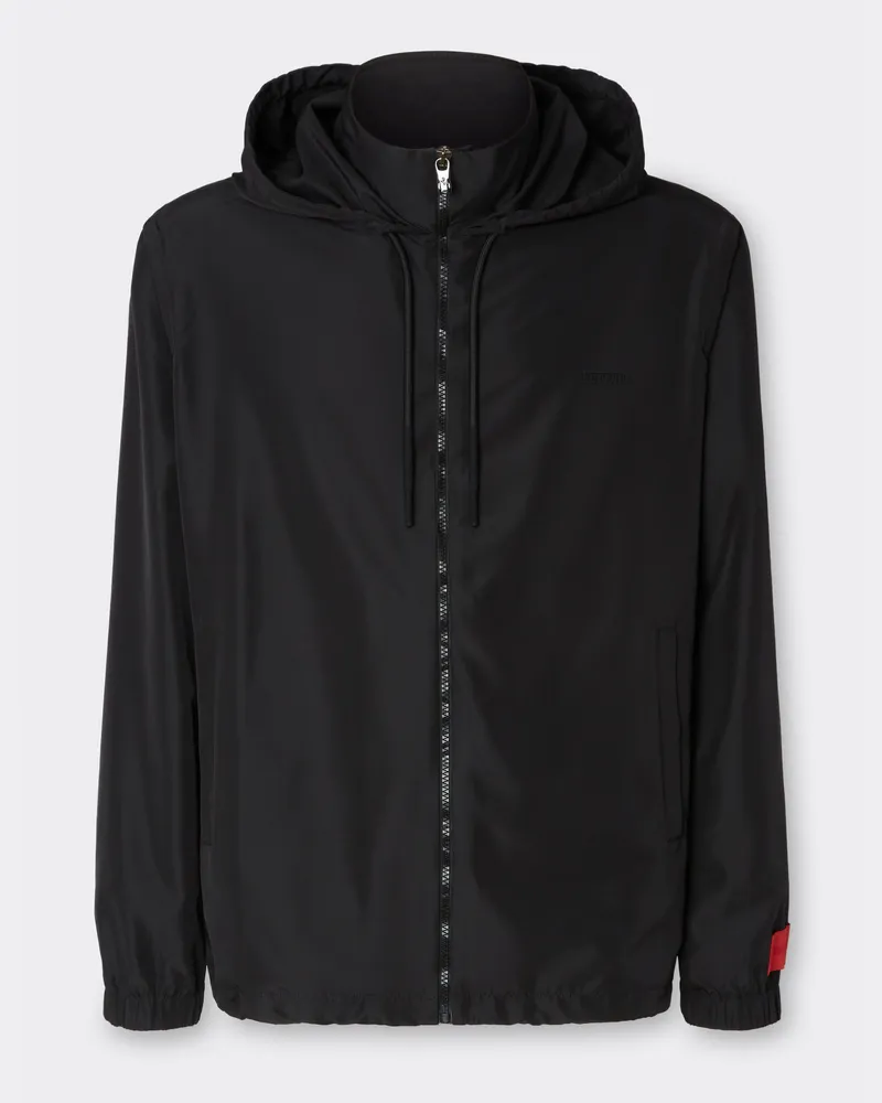 Ferrari Windbreaker-jacke Aus Nylon -  Jacken & Outerwear Black Black