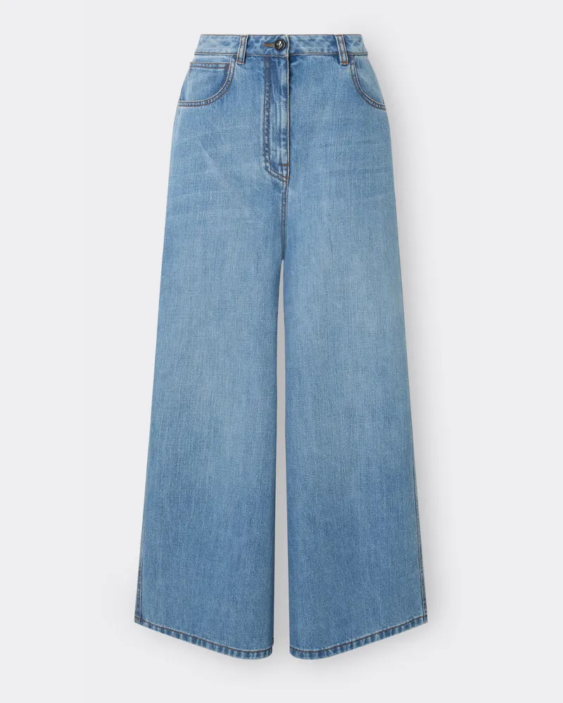 Ferrari Weite Denim-hosen - Female Hosen Heller Denim Heller