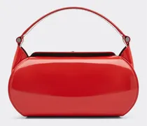 La Ferrari Dino Top Handle Bag - Female Handtaschen Silber