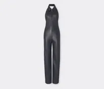 Ferrari Anzug Aus Nappaleder - Female Overalls Navy