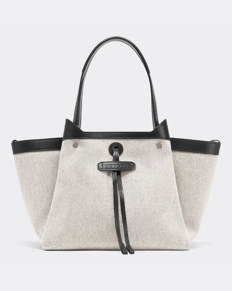 Ferrari Ferrari Mini-tasche Aus Segeltuch Und Leder -   Black Black