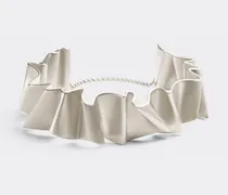 Halsband Aus Messing Mit Palladium-satinierung -  Schmuck Schwarz