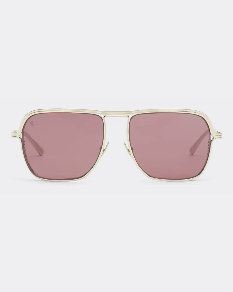 Ferrari Goldfarbene Titan-sonnenbrille Ferrari Mit Exklusiven Contrast Pro™-gläsern -  Sonnenbrillen Gold Gold