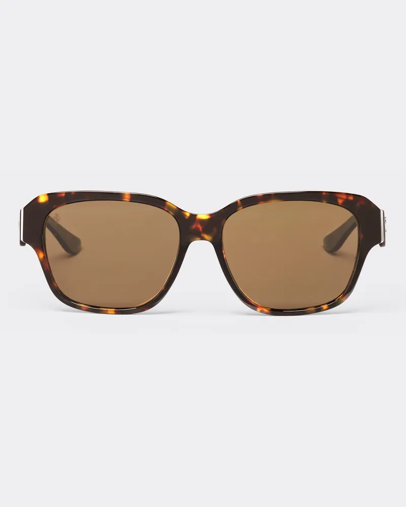 Ferrari Sonnenbrille Ferrari Aus Schildpattgelbem Acetat Mit Braunen Polarisierten Gläsern -  Ferrari Collection Gelb Gelb