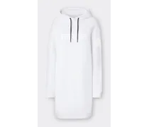 Maxi-sweatshirt Aus Baumwolljersey - Female Pullover & Strickwaren Optisch Weiß