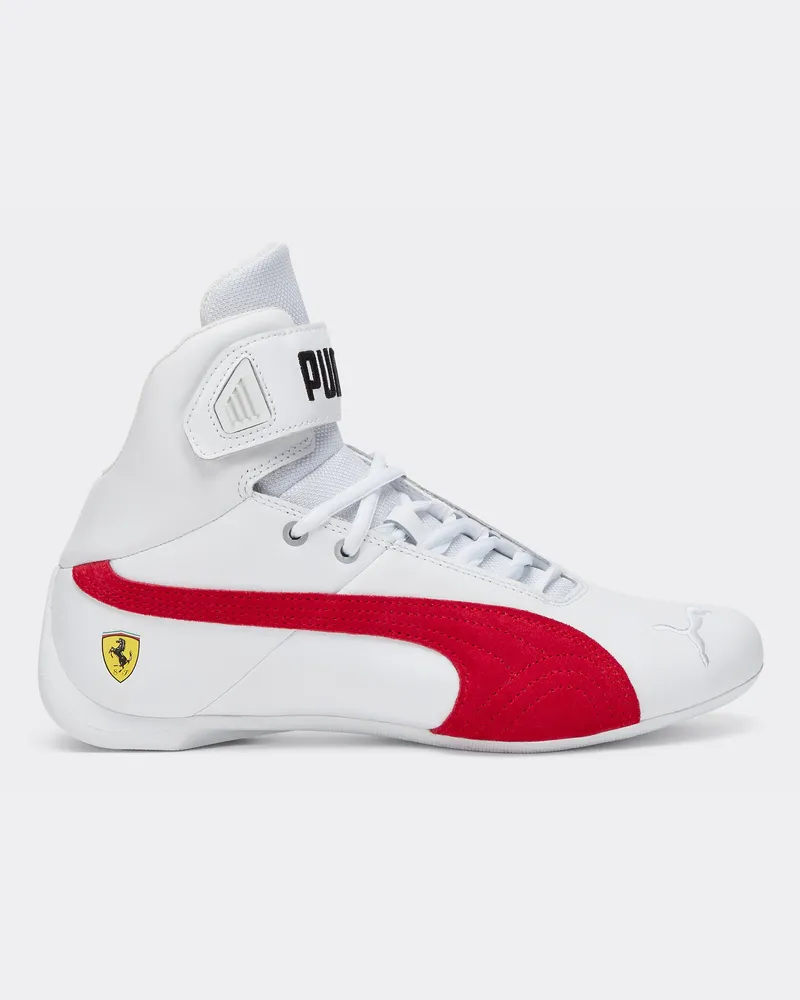 Ferrari Sneaker Puma Für Scuderia Ferrari Future Cat Mid -  Puma Schuhe Optisch Weiß Optisch