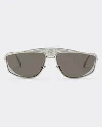 Ferrari Ferrari-sonnenbrille Mit Silberfarben Verspiegelten Gläsern -  Sonnenbrillen Runway Silber Silber