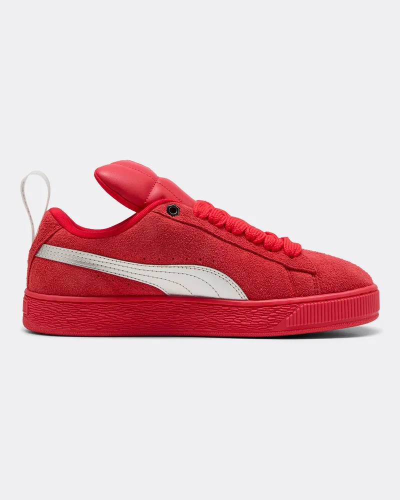 Ferrari Sneaker Puma Für Ferrari Style Suede Xl -  Sneaker Rosso Corsa Rosso