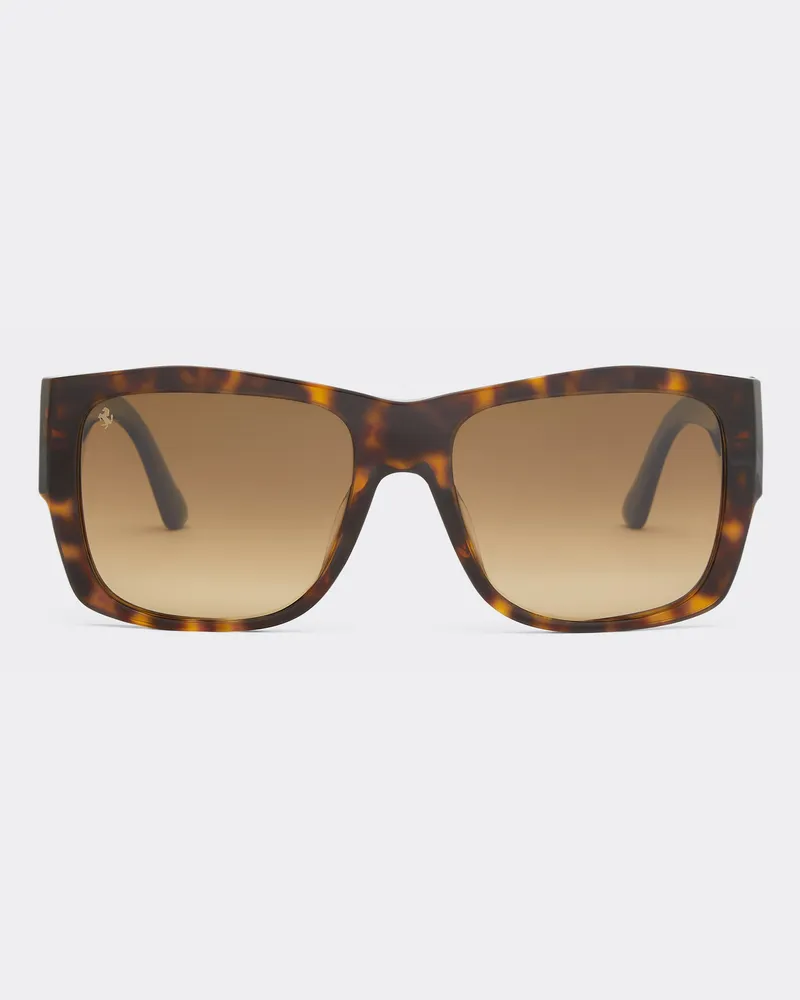 Ferrari Ferrari Sonnenbrille Aus Acetat In Havana Mit Polarisierten Braunen Gläsern Mit Farbverlauf -  Sonnenbrillen Schildpatt Schildpatt
