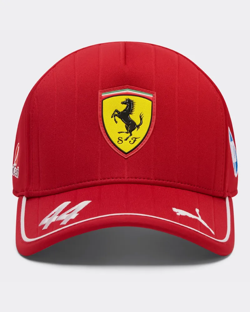 Ferrari 2025 Hamilton Baseballkappe Junior Puma Für Scuderia Ferrari Hp -  Cap Kirsche Kirsche