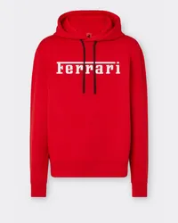 Ferrari Scuba-sweatshirt Mit Ferrari-logo -  Pullover & Strickwaren Rosso Corsa Rosso