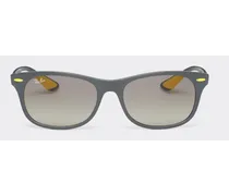 Ray-ban Für Scuderia Ferrari Sonnenbrille 0rb4607m In Grau Mit Grauen Gläsern Mit Farbverlauf -  Sonnenbrillen Ingrid