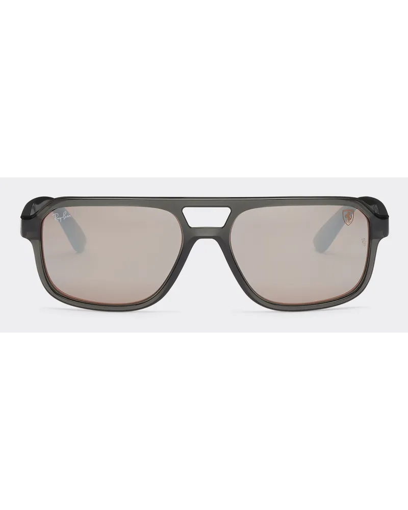 Ferrari Ray-ban Für Scuderia Ferrari Rb4414mf In Grau Mit Violetten, Silbern Verspiegelten Polarisierten Gläsern -  Sonnenbrillen Ingrid Ingrid