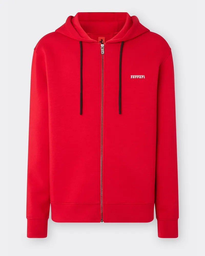 Ferrari Scuba-kapuzenpulli -  Pullover & Strickwaren Rosso Corsa Rosso