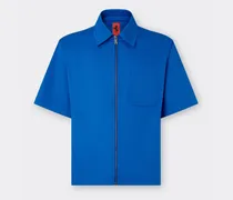 Kurzärmeliges Hemd - Male Hemden Kleinblau