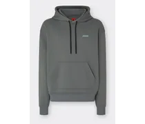 Sweatshirt Mit Kapuze Und Ferrari-logo Aus Silikon - Male Pullover & Strickwaren Ingrid