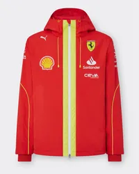 Ferrari Team Pro Puma Jacke Für Scuderia Ferrari - Male Jackets & Outerwear Rosso Corsa Rosso