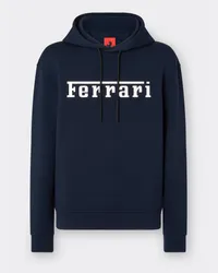 Ferrari Scuba-sweatshirt Mit Ferrari-logo -  Pullover & Strickwaren Navy Navy