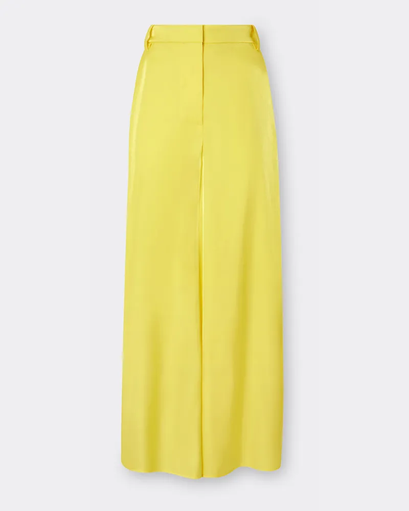 Ferrari Glänzende Viskosehose - Female Hosen Giallo Modena Giallo