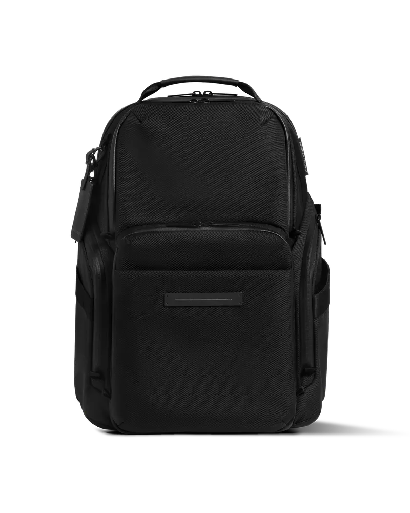 HORIZN STUDIOS Midtown Backpack in All Black - Backpacks - - 1.4kg - 2-Year Warranty All