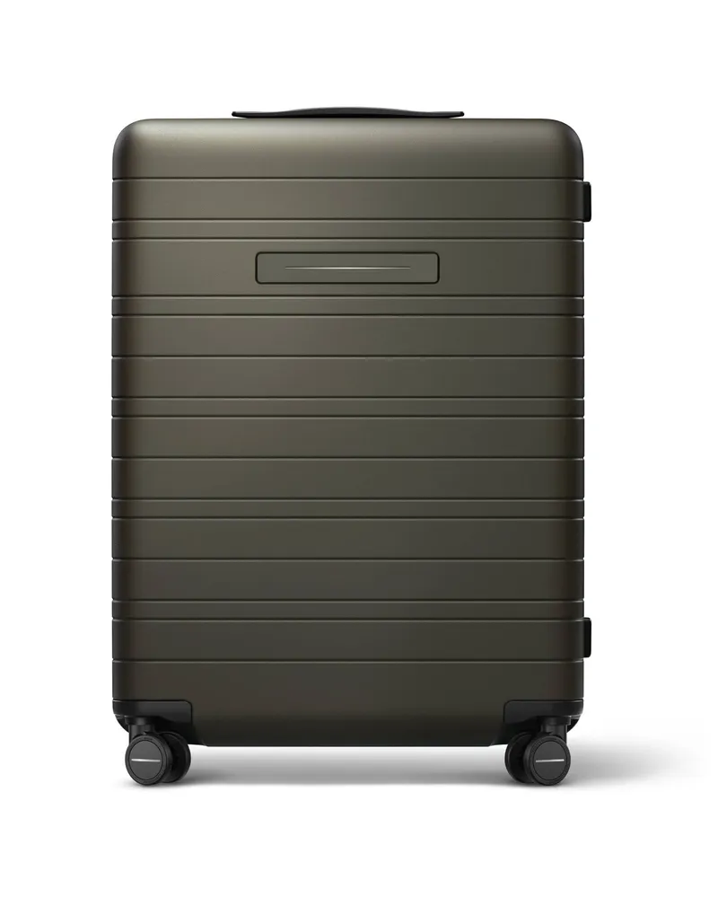 HORIZN STUDIOS H6 Essential - Check-In Reisekoffer in Dark Olive 5.3kg - lebenslange Garantie Dark