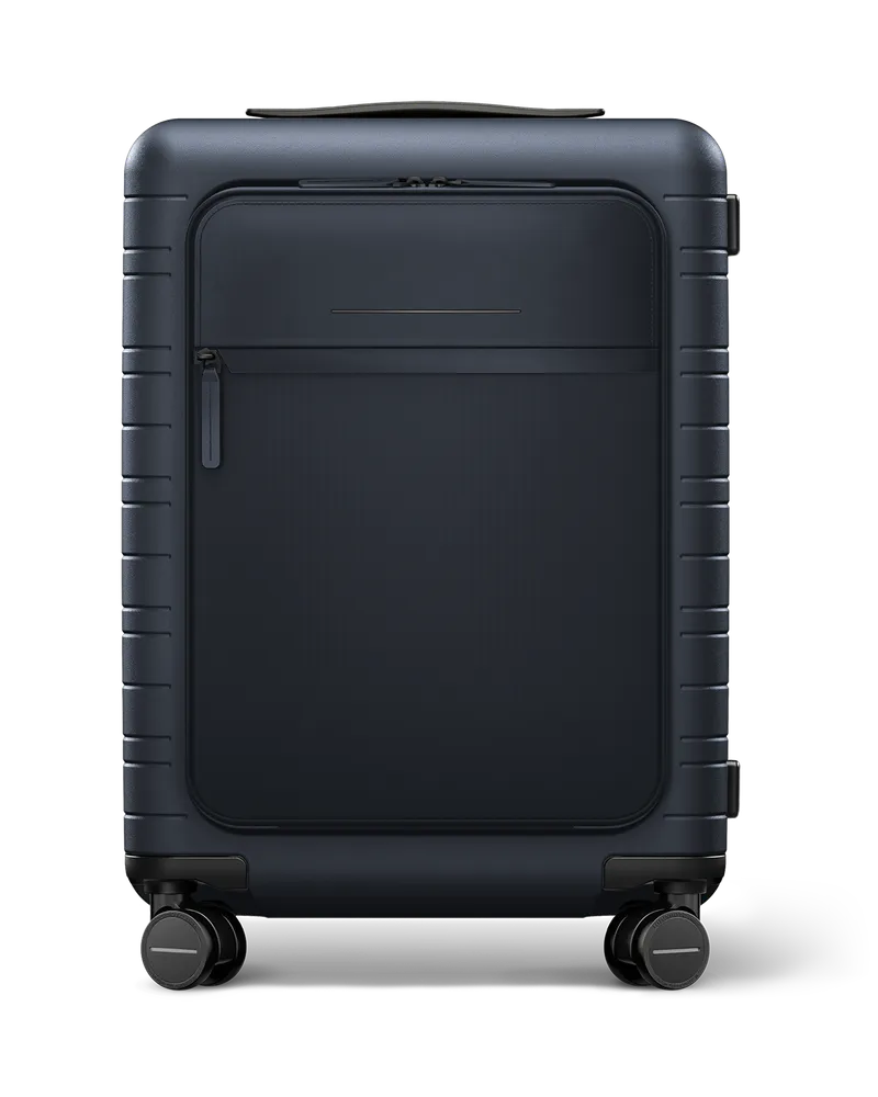 HORIZN STUDIOS M5 Essential - Handgepäck Koffer in Night Blue 4.6kg - lebenslange Garantie Night