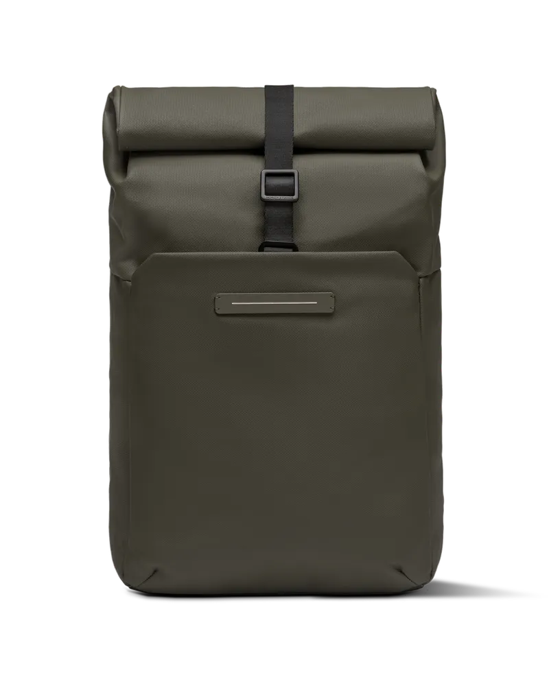 HORIZN STUDIOS SoFo Rolltop Backpack X in Dark Olive - Backpacks 0.85kg - 2-Year Warranty Dark