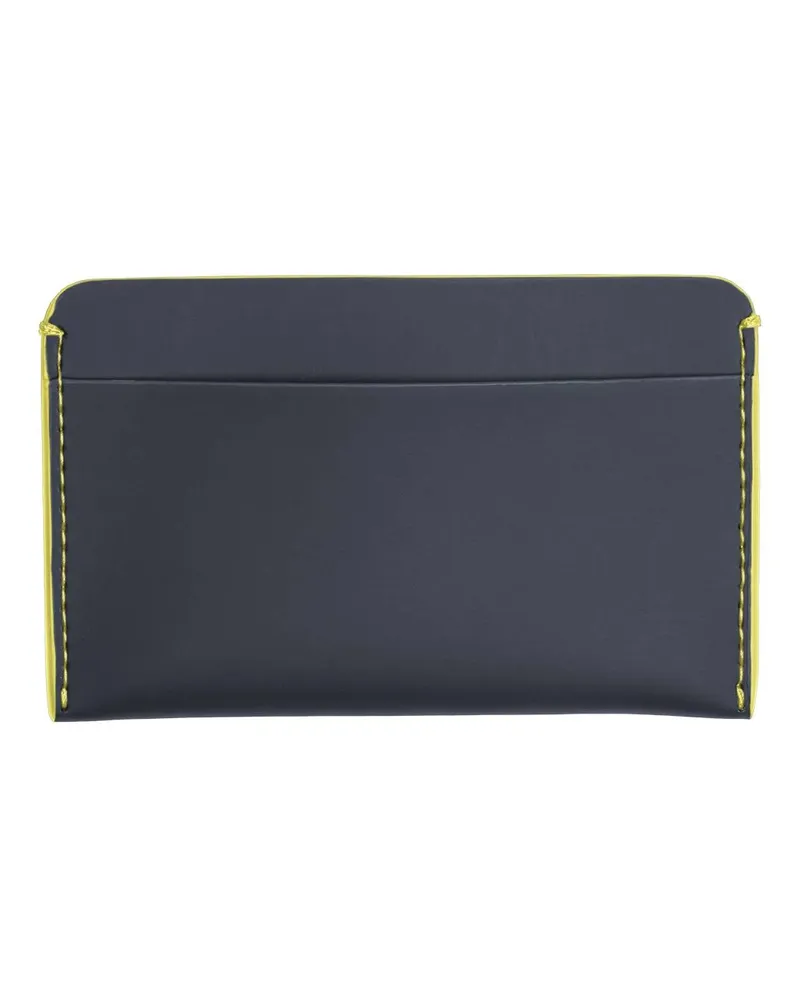 HORIZN STUDIOS Cardholder in Night Blue - Neon Yellow - Card Holders - - 0.16kg - 2-Year Warranty Night