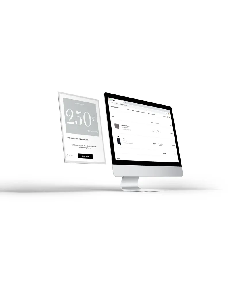 HORIZN STUDIOS Digital Gift Card in Light Quartz Grey - Gift Cards - - 0kg - 2-Year Warranty Light