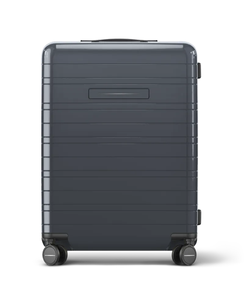 HORIZN STUDIOS H6 Essential - Check-In Reisekoffer in Glossy Night Blue 5.3kg - lebenslange Garantie Glossy
